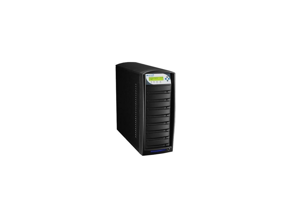 VINPOWER Black 1 to 7 128M Buffer Memory SharkCopier DVD/CD Tower Duplicator wit