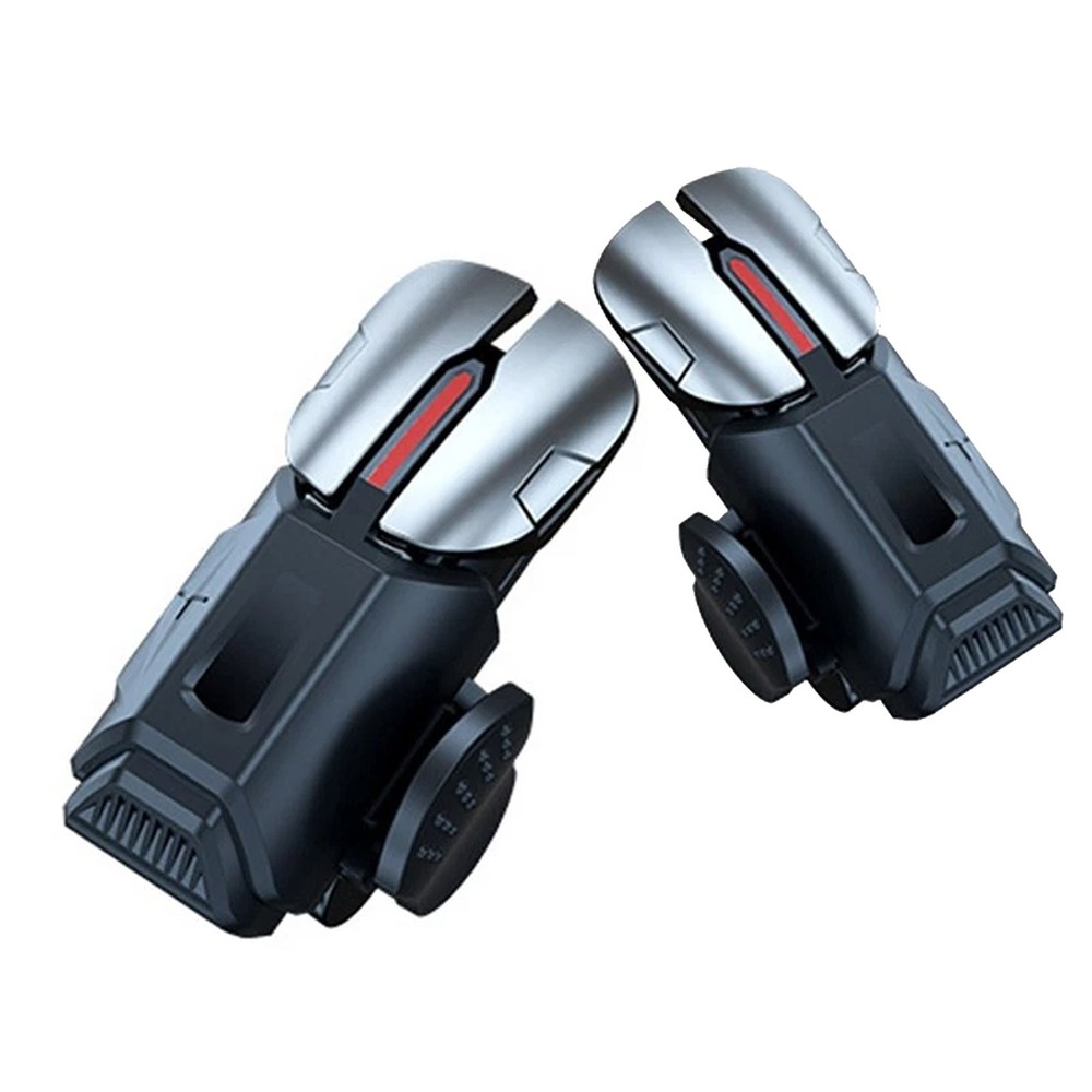 2PCS Mobile Phone Game Controller Gamepad Joystick Fire Trigger Button For PUBG