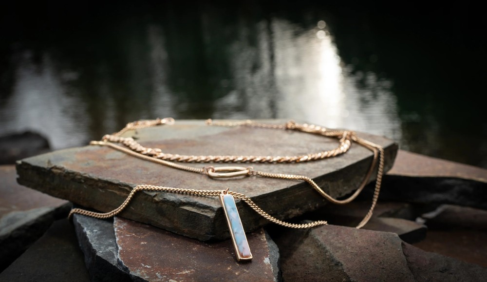 Three Row Layered Necklace