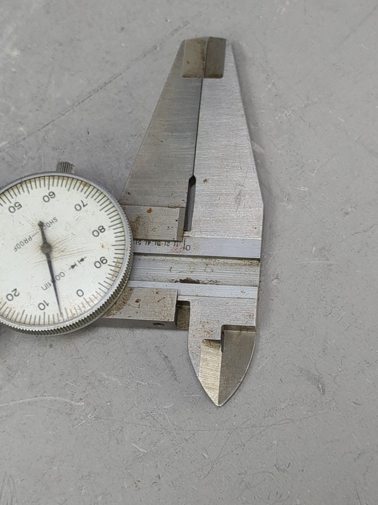 12" Dial Caliper Shock Proof Stainless Hardened Unbranded