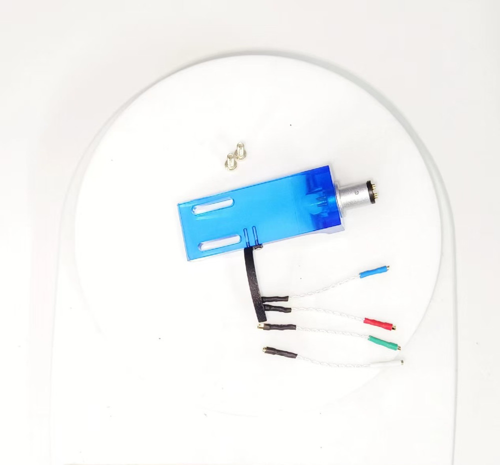 Cartridge Headshell Blue Headshell for vinyl record players