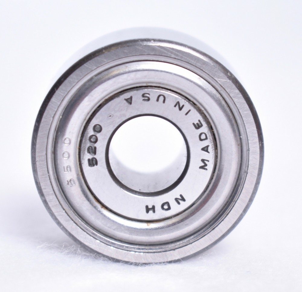 NDH Delco Double Shielded Two Row Angular Contact Roller Ball Bearing 5200