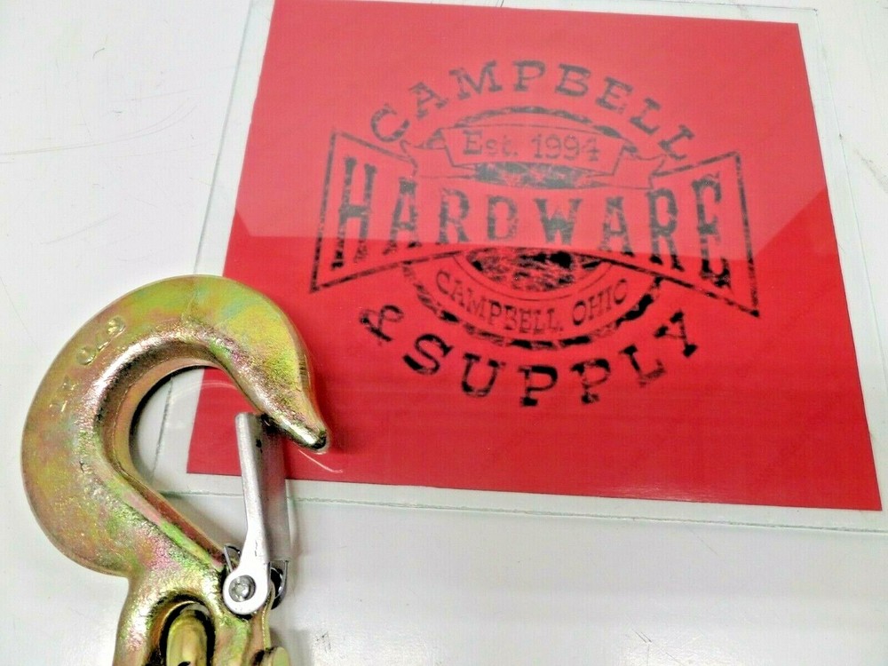 Auto Body Frame Machine Pull Chain 3/8" x 6' Grade 70 with 3/8" Clevis Slip Hook
