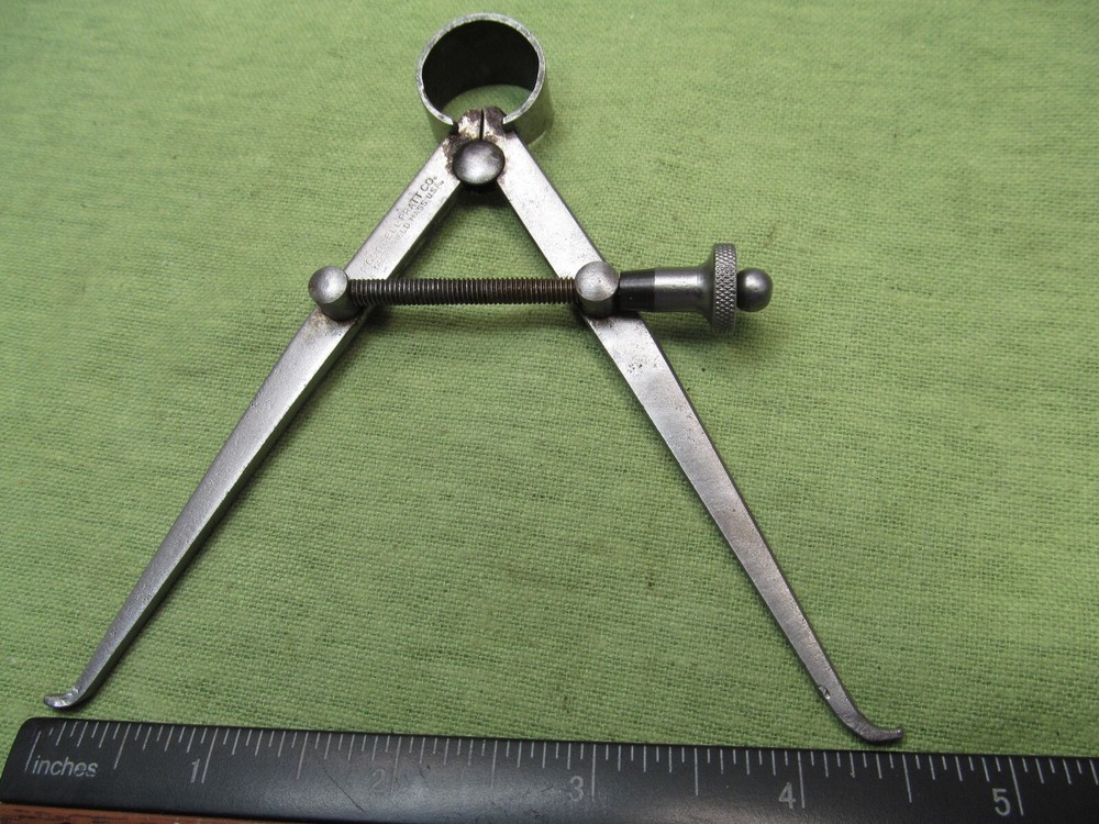 Goodell-Pratt 4" Spring Joint Inside Caliper - Working Used Condition