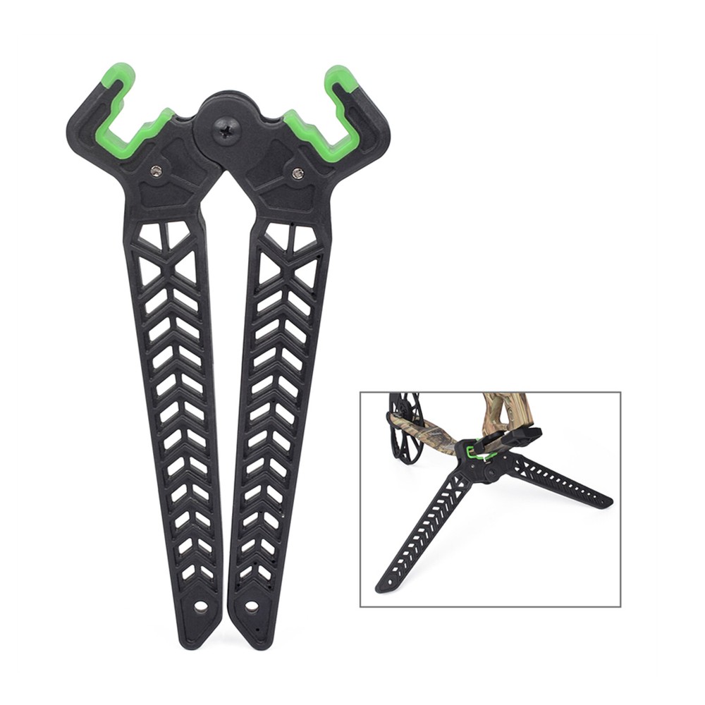 Sturdy Bow Stand for Compound Bows, Universal Lightweight Kickstand Long
