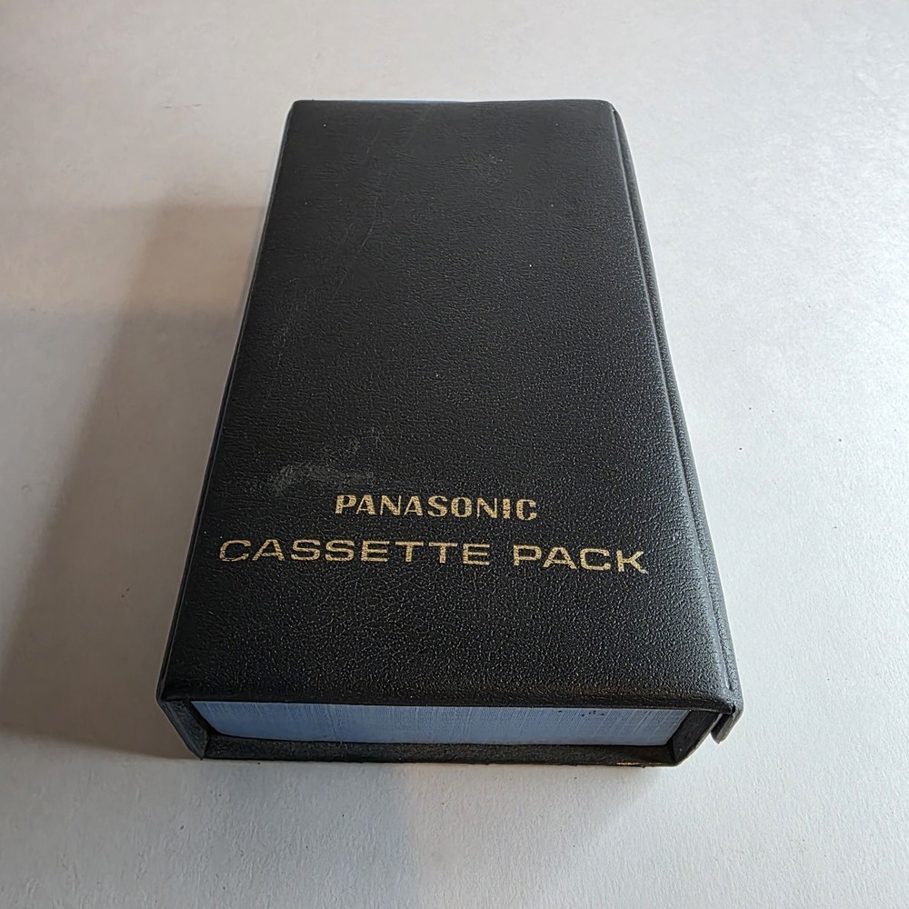 Vintage Panasonic Cassette Pack CJ-98OU with Case *Not Tested*