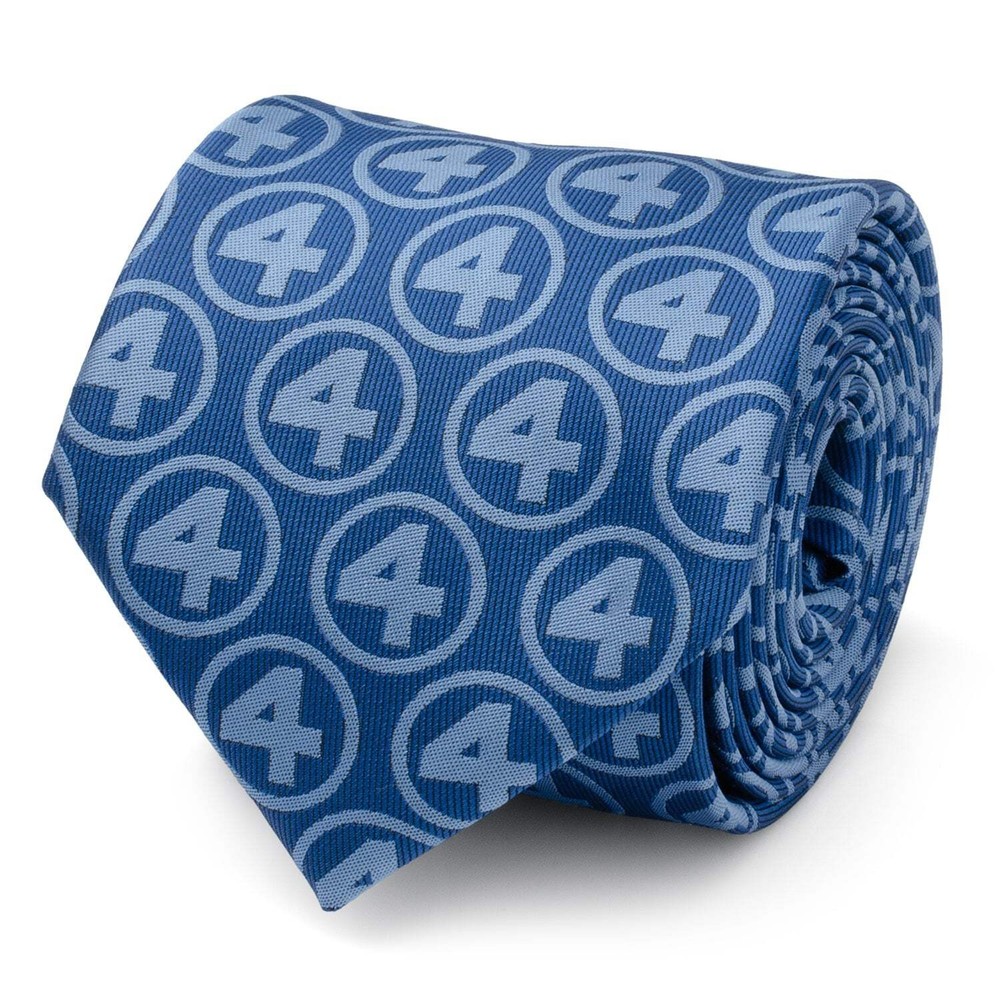 Marvel Fantastic Four Men's Blue Tie