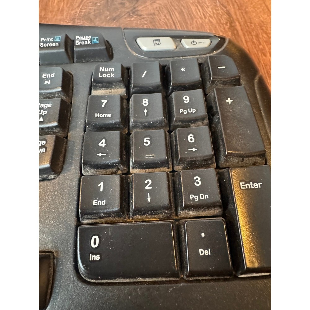 Logitech K350 Wave Wireless Ergonomic Keyboard No USB Receiver