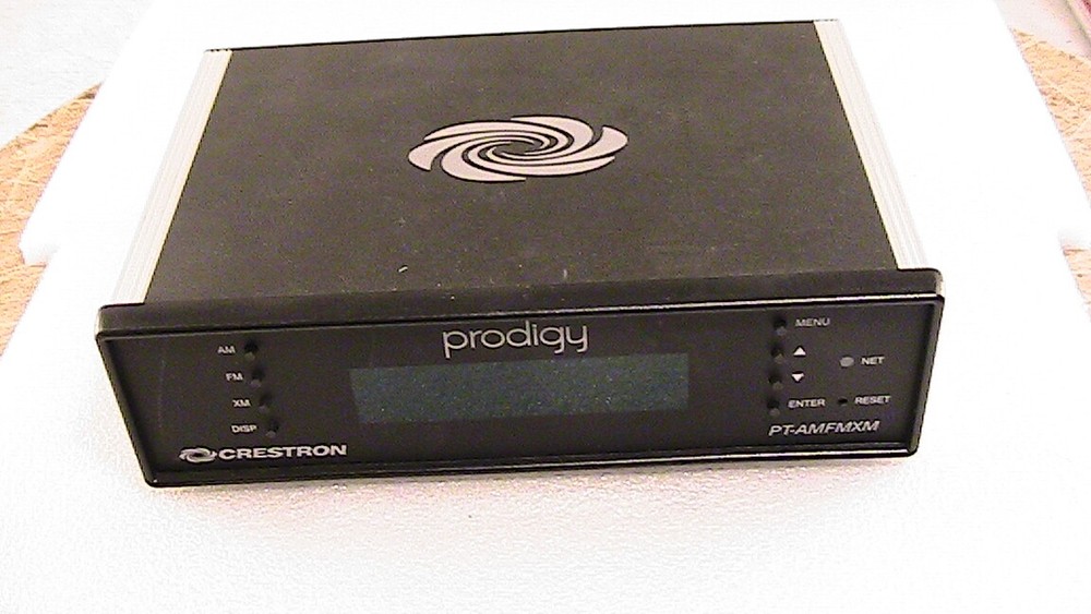 Crestron Prodigy tuner PT-AMFMXM w/power supply
