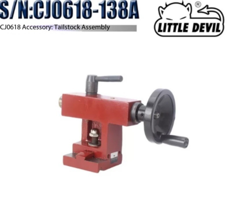 CJ0618Split nut, lathe spindle, second axis, feed screw, tailstock