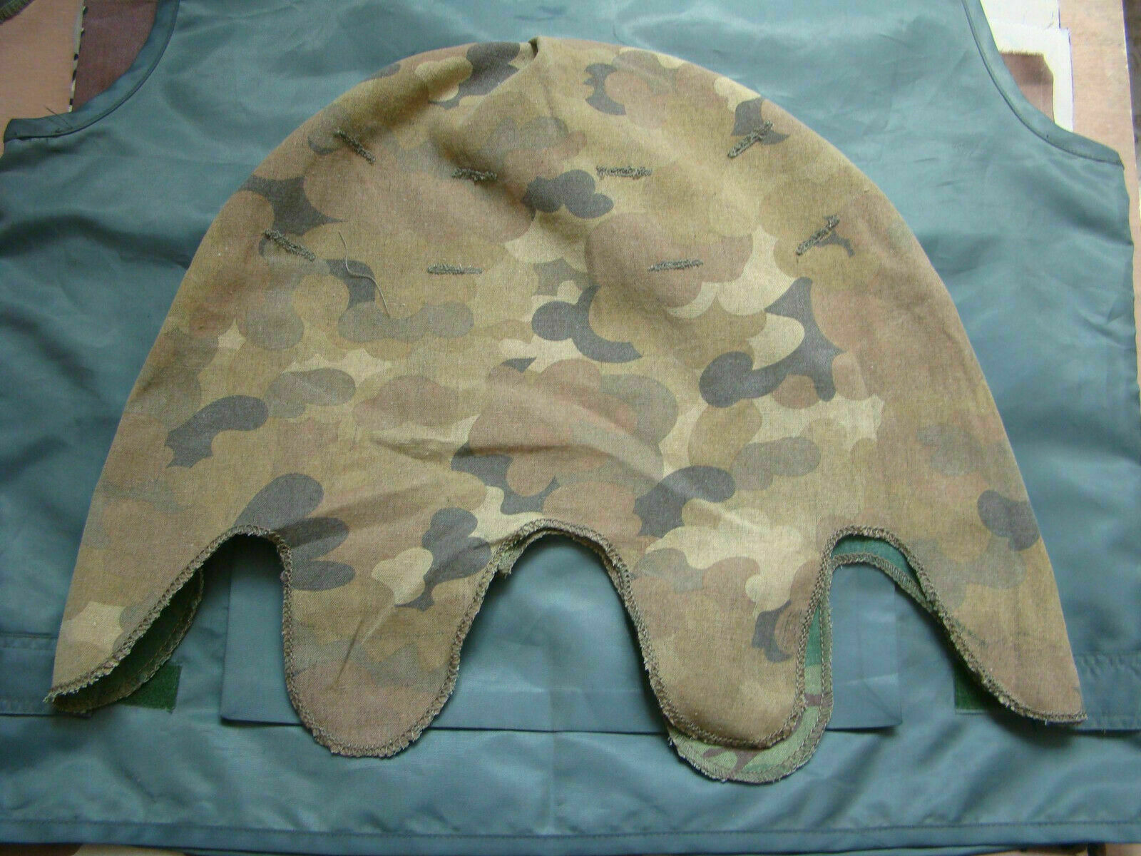 VIETNAM WAR US MITCHELL REVERSIBLE cotton HELMET COVER Military CAP -chho981