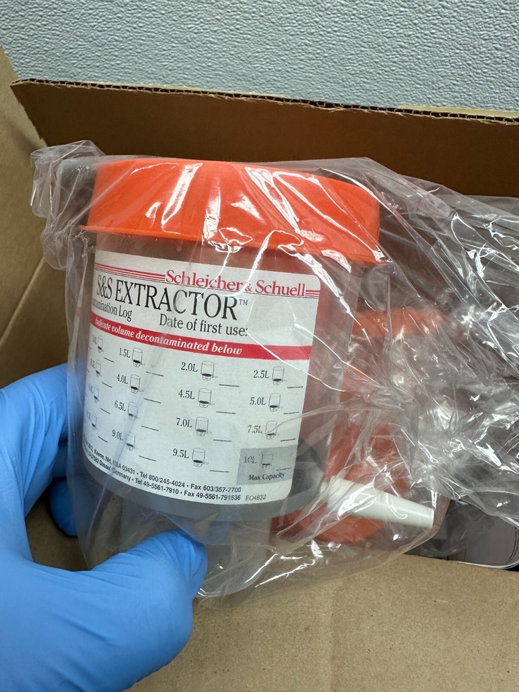 Schleicher & Schuell REF 10448031 Extractor Ethidium Bromide Waste Reduction 4PC
