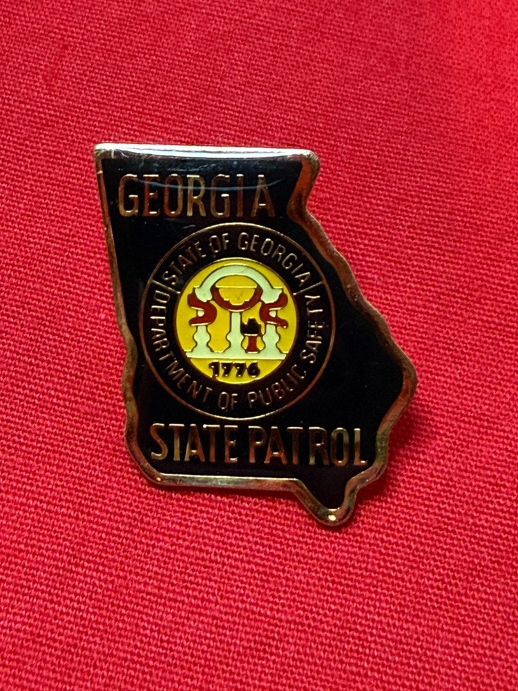 Georgia State Patrol Patch Hat Pin Lapel Pin D