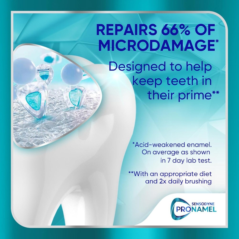 Enamel Strengthening Toothpaste Whitening Sensitive Teeth 3 Pack