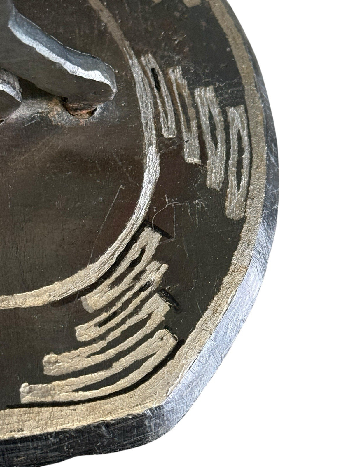 Herbert Hardin Signed Metal Mimbus Rabbit Sculpture 1993 Santa Clara Southwest