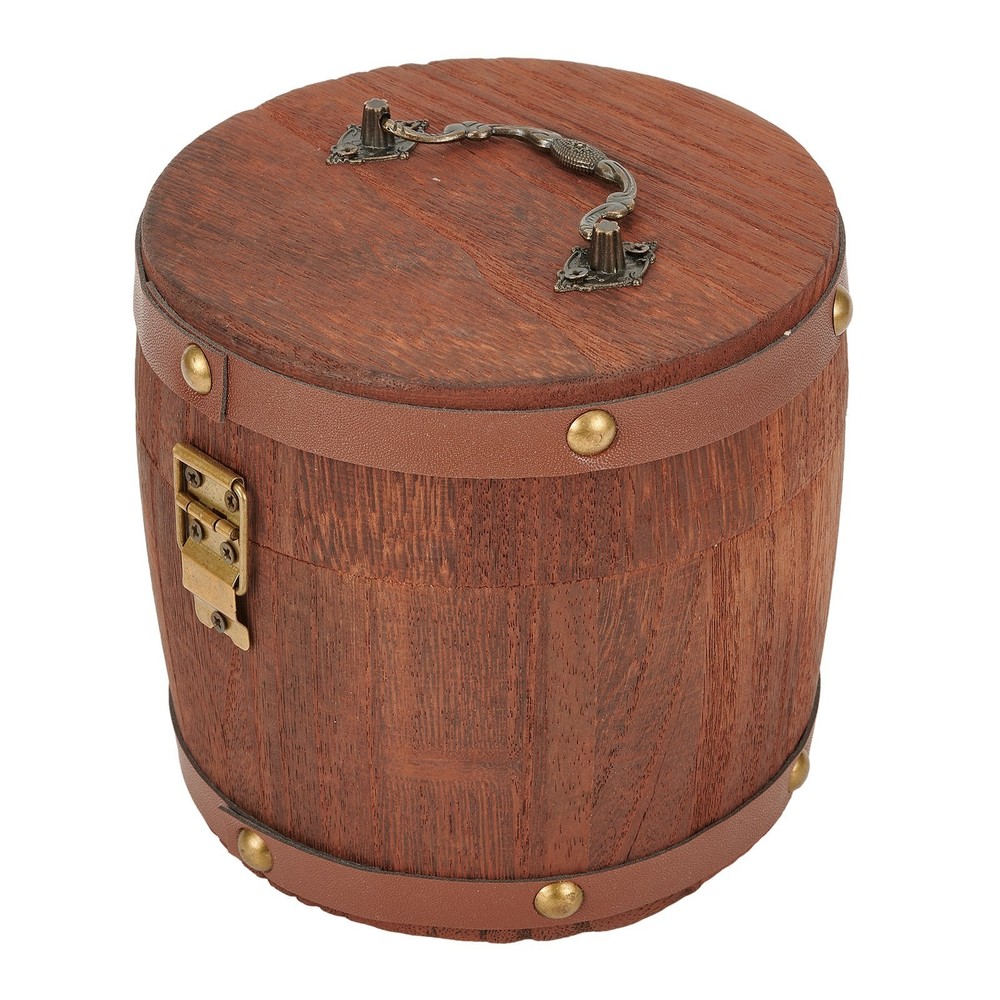 Portable Antique- Style Empty Loose Tea Leaf Coffee Flour Beans Storage Kitchen