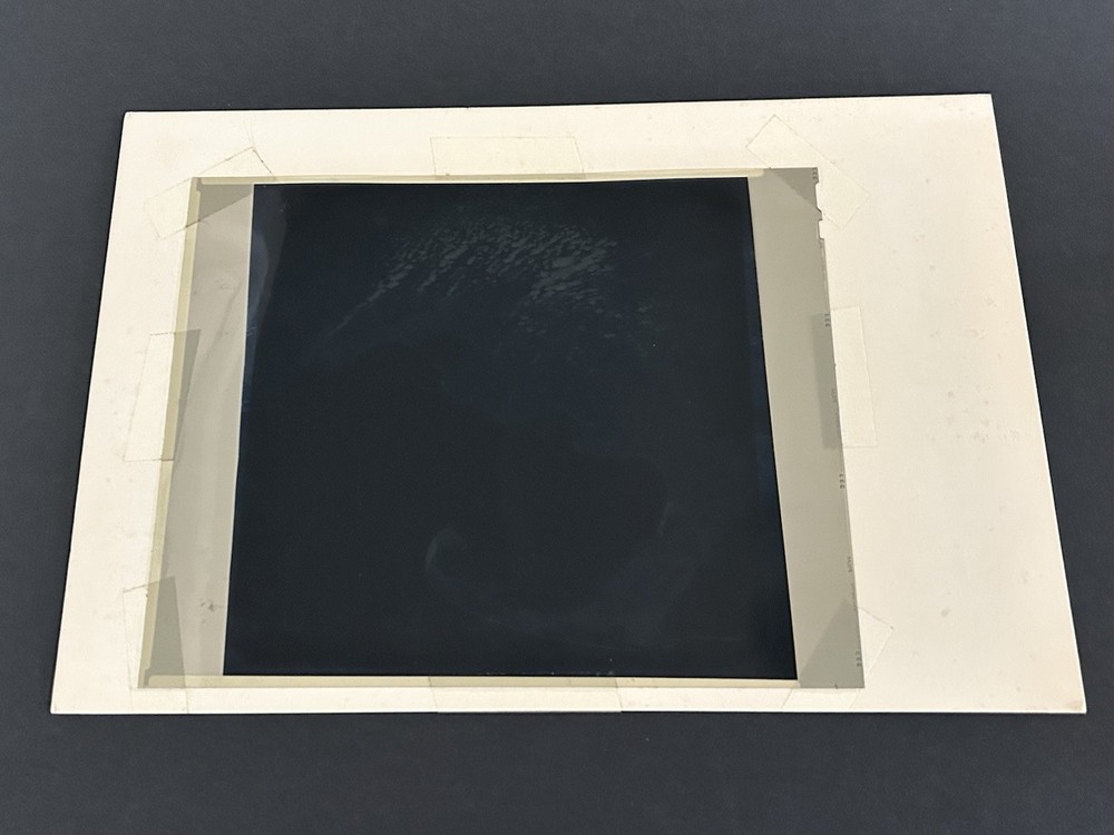 1981 NASA KSC Shuttle STS-1 Satellite View Cape Cod MA Presentation Transparency