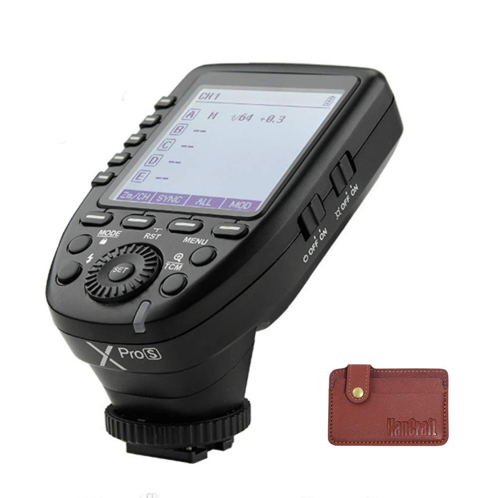 XPro TTL Wireless Trigger,1/8000s High-Speed-Sync,5 Dedicated Group Bottons a...