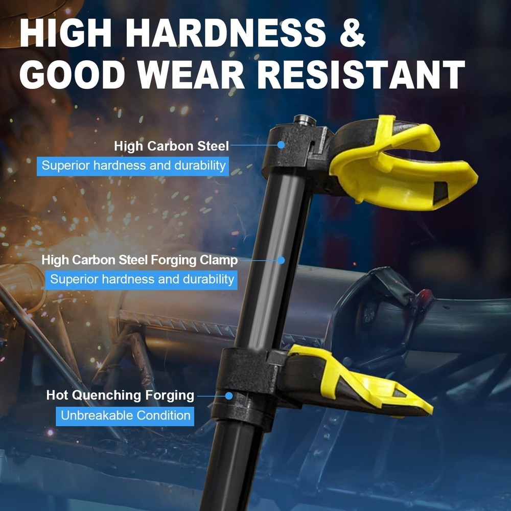 Macpherson Strut Spring Compressor Kit Interchangeable Fork Coil Extractor To...