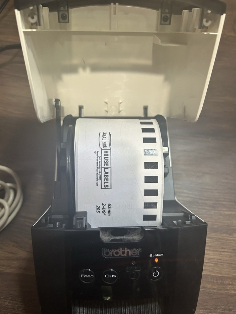 Brother QL-710W Wireless Label Printer with Cables