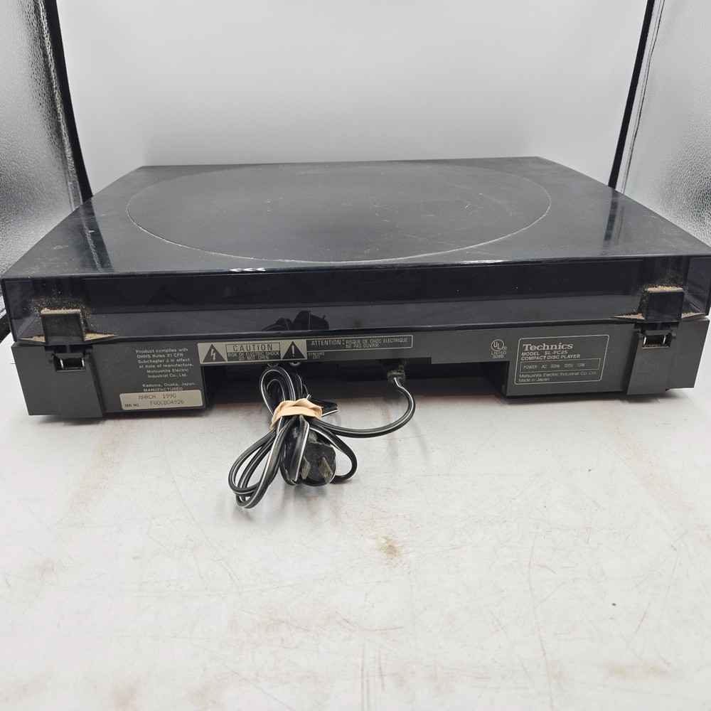 Technics SL-PC25 5 Disc CD Changer Player Parts Only See Description