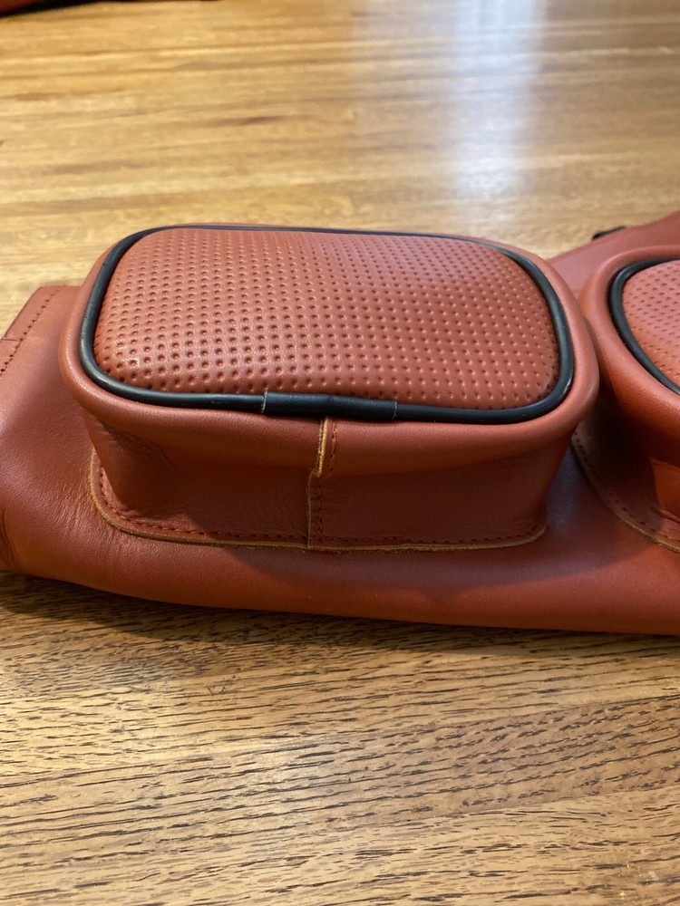 Target Side Leather quiver Brown Right Hand