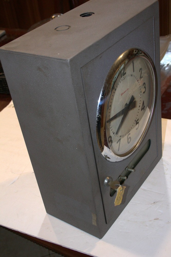 Simplex Time Recorder Clock Model No. R831