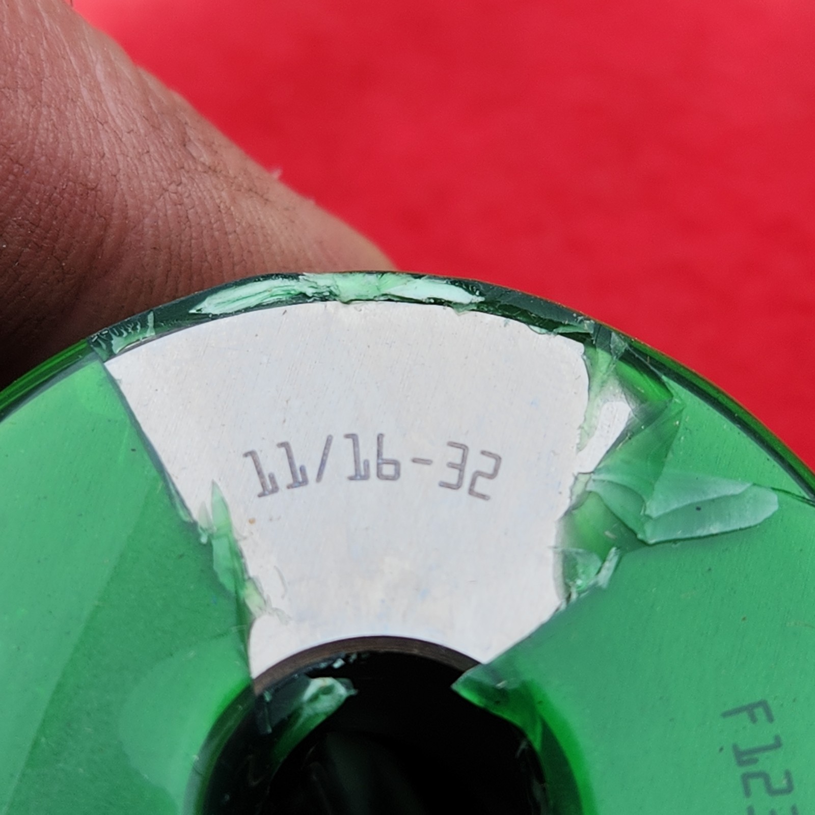 Two Thread Rolling Dies 1 1/16 - 32 C.J. Winter F1232W2 - new, open