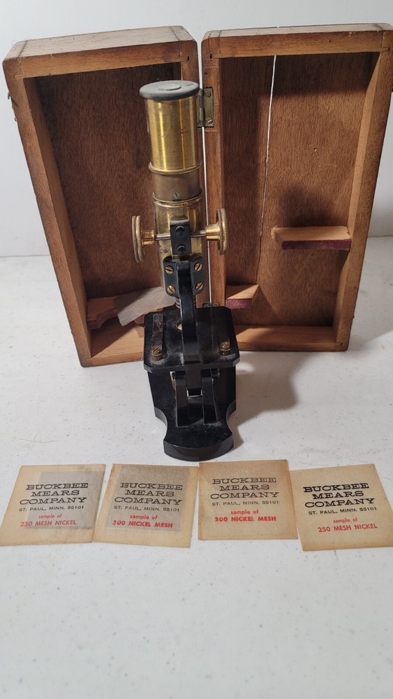 Antique Brass Student Microscope