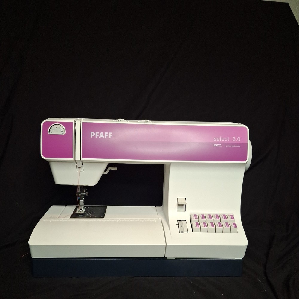 Pfaff Select 3.0 Sewing Machine IDT System Long Arm Tested Serviced Works Perf.