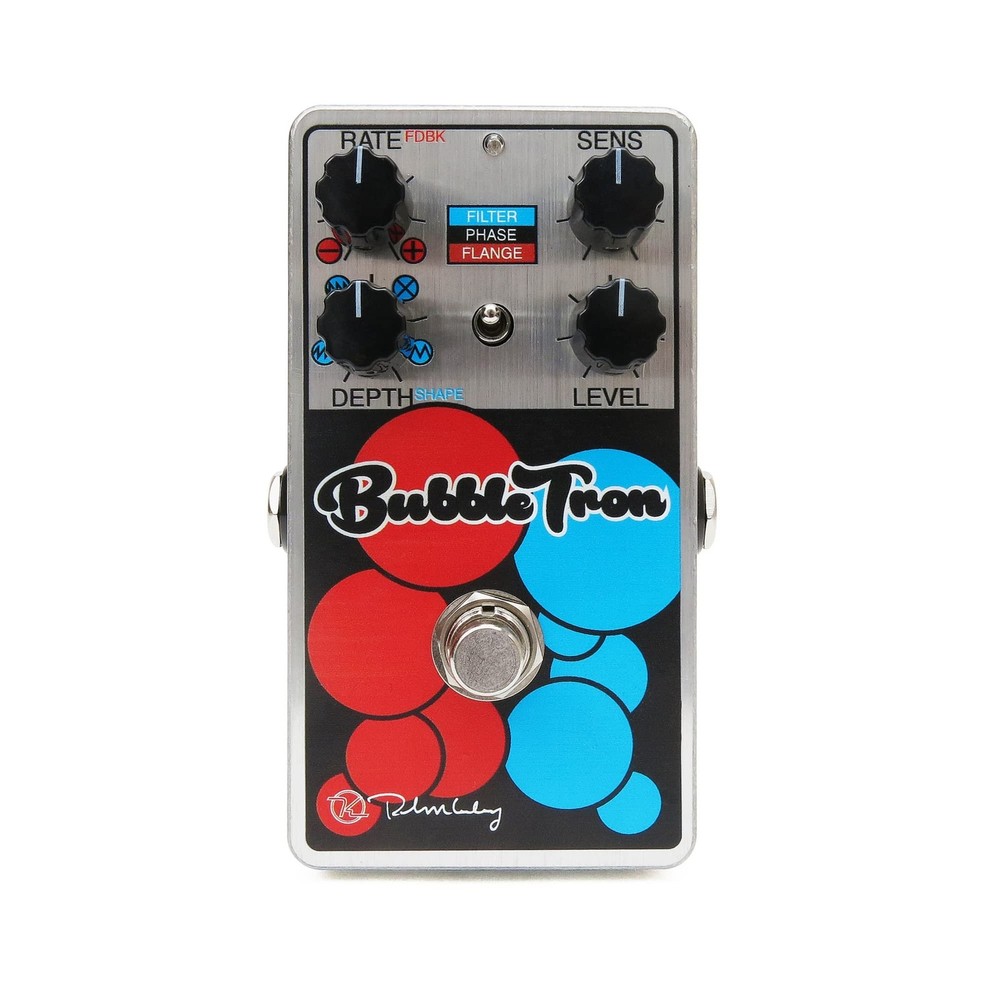 Keeley Bubble Tron Dynamic Flanger Phaser, Gray (Kbubble)