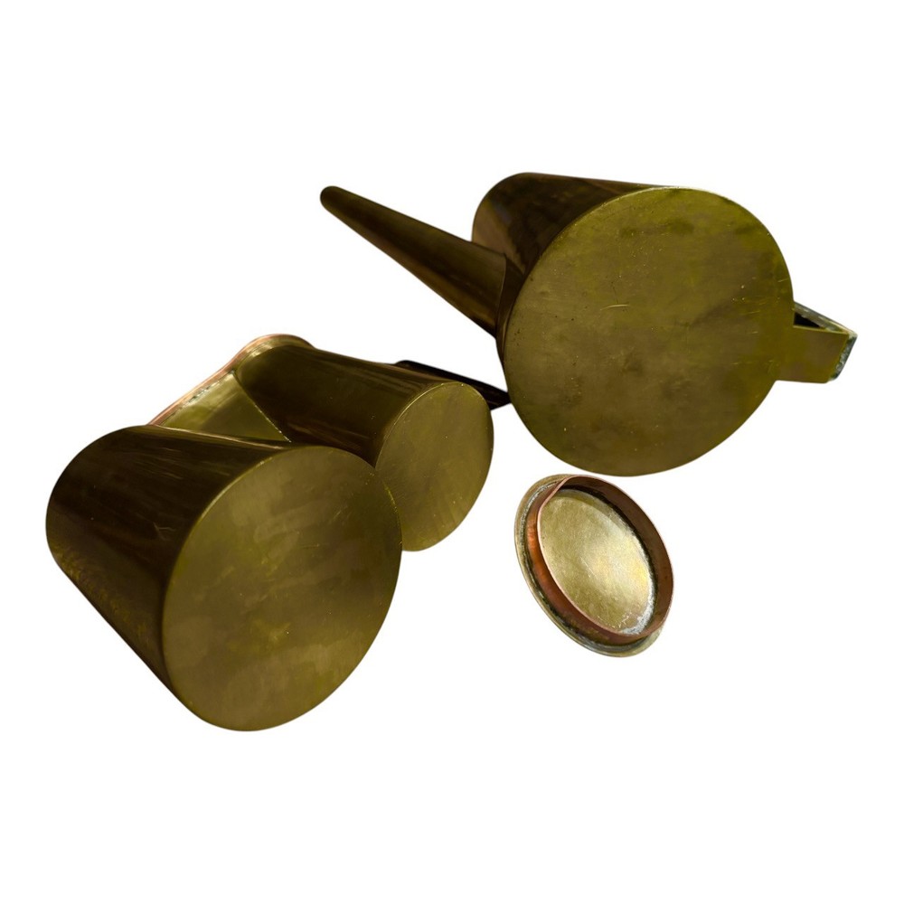 1960’s Mid Century Brass Tea Service