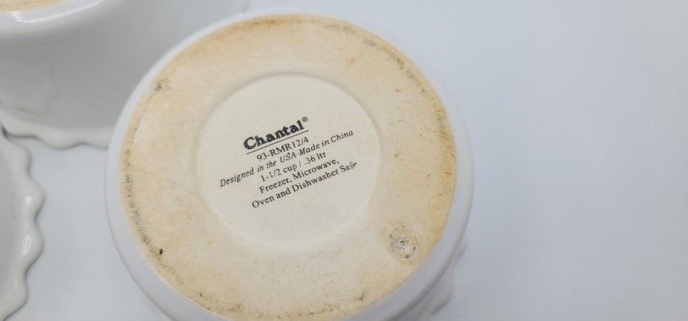 Ramekin Souffle Baking Dishes Pre-owned