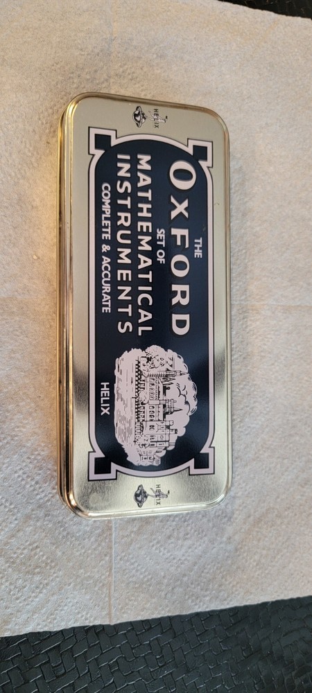Oxford Helix Maths Set with Storage Tin