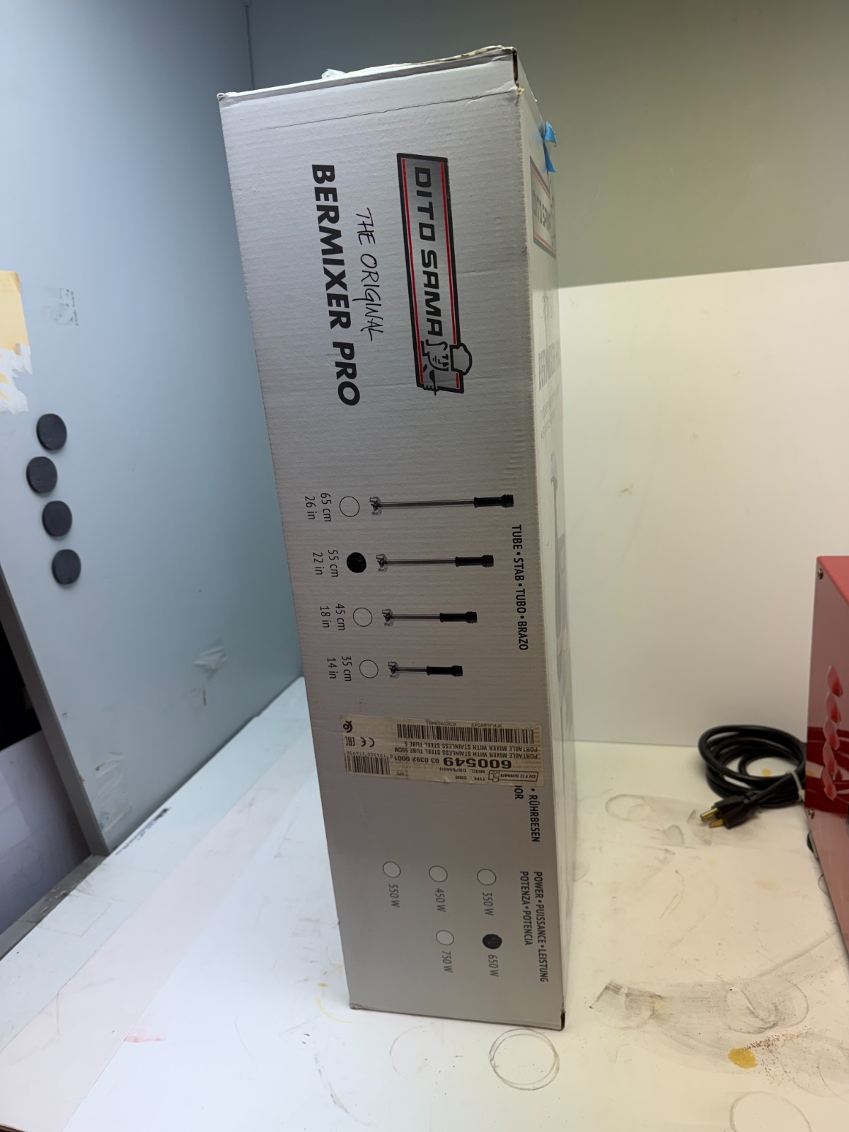 Electrolux Professional Bermixer Pro 22 in Portable Mixer 650 Watt NEW