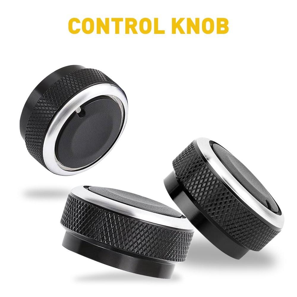 3x For 05-15 Toyota Tacoma Car Air Condition Switch Control A/C Knob Durable HUS