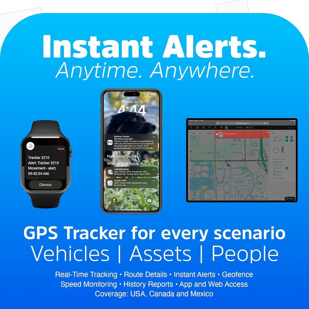 Optimus Wired GPS Tracker for Vehicles