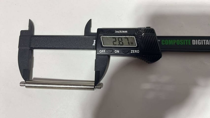 Wilton Style Bench Vise Lock Down Handle Swivel Handle bar and bearing ends