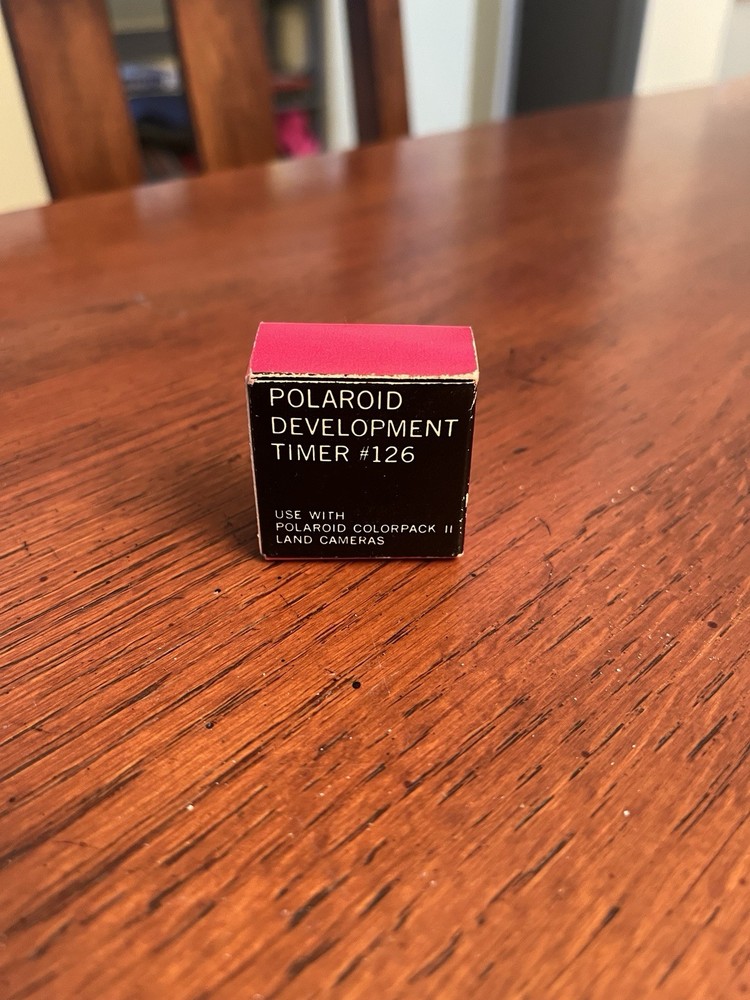 Polaroid Development timer #126