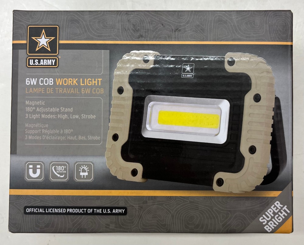 U.S. Army 6W COB Work Light (223832-US)