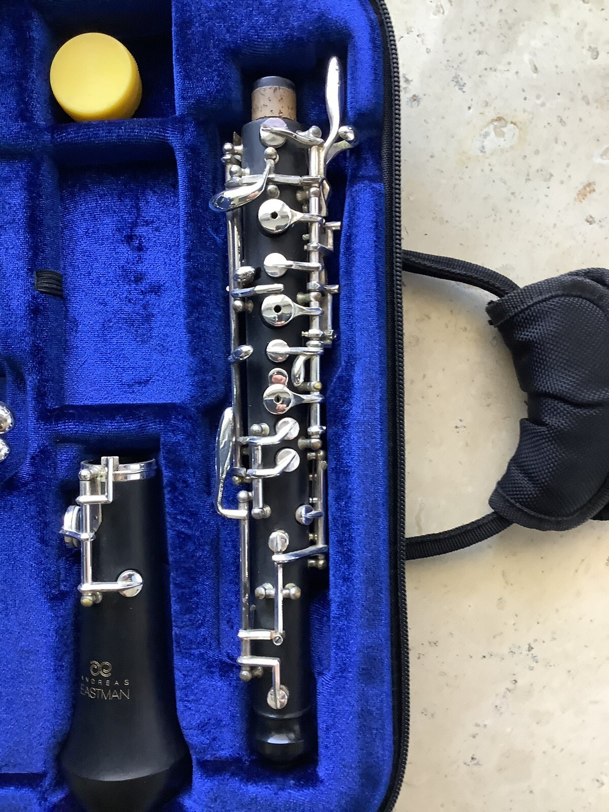 Eastman Intermediate Resin Oboe with Nickel Plated Keys Custom Case Included