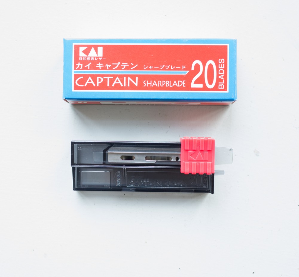 Kai Captain Sharp Razor Blades 20 Pieces