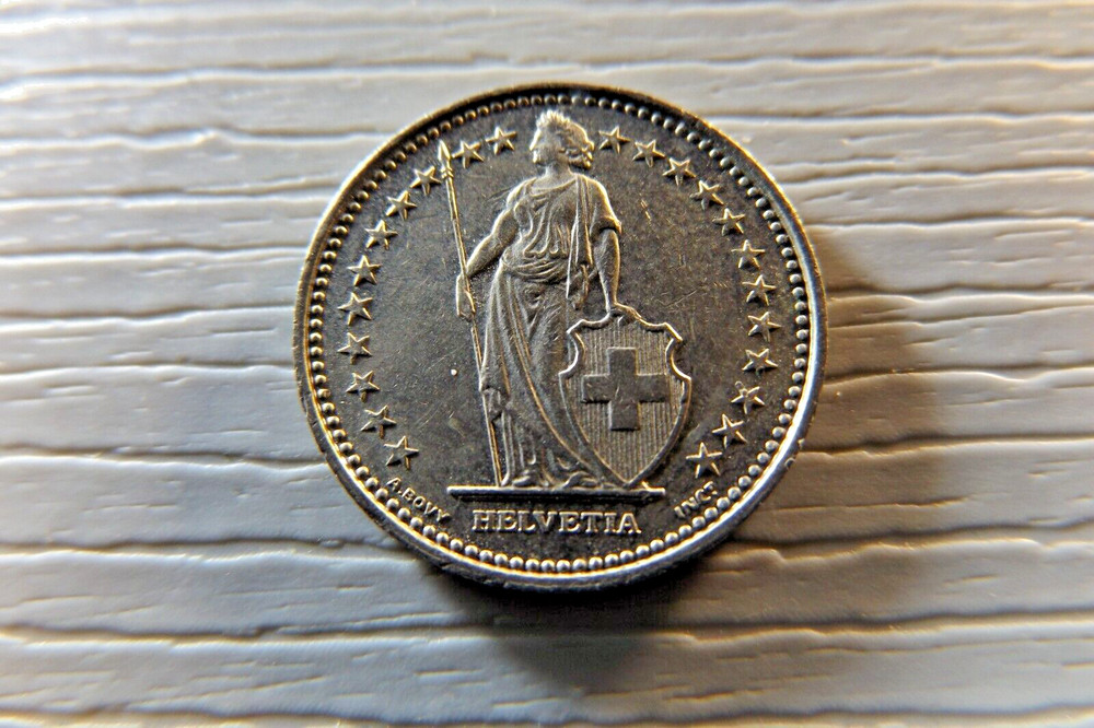 SWITZERLAND 1983 1/2 Franc