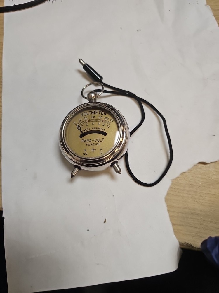 Para Volt Paravolt Voltmeter