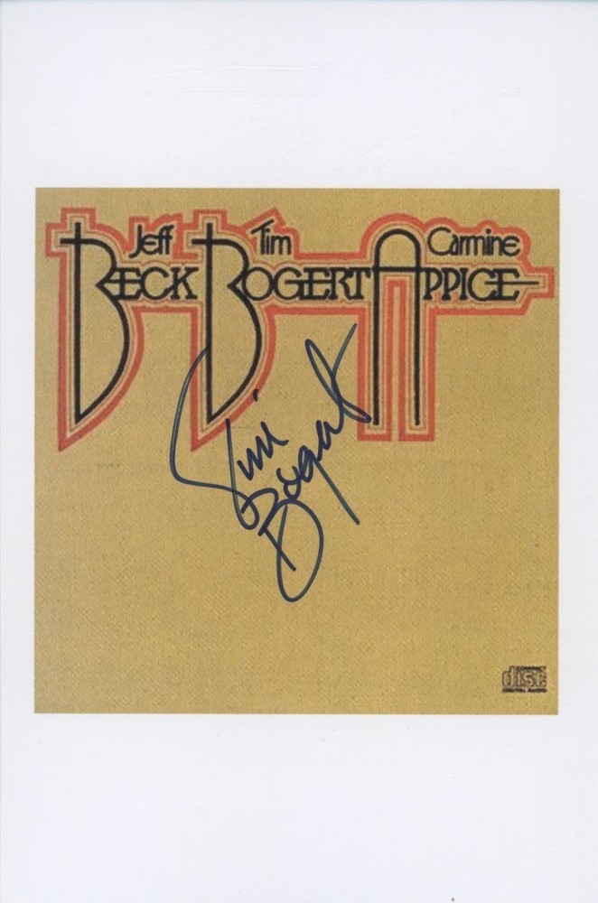 Tim Bogert- Signed Photograph