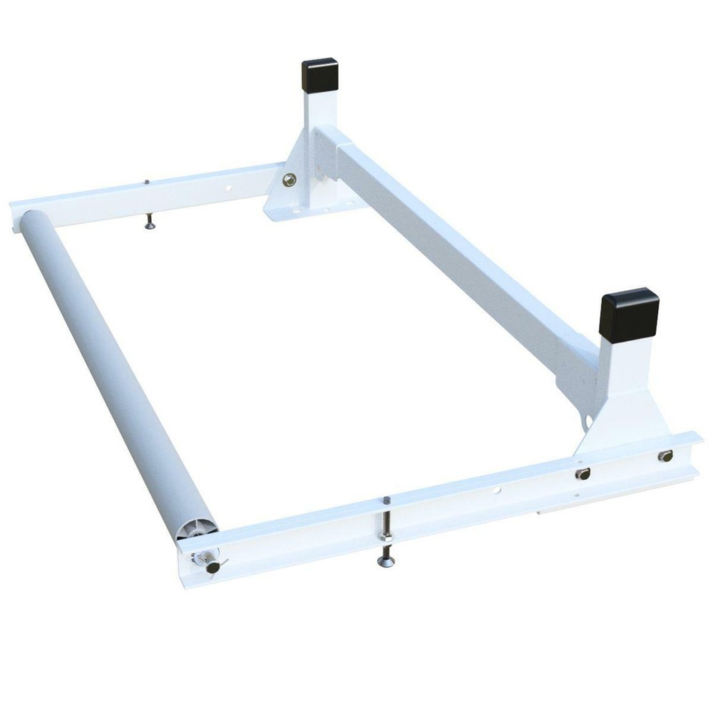 White Vantech H1 57" Roller System with 24" Long Extension Plate