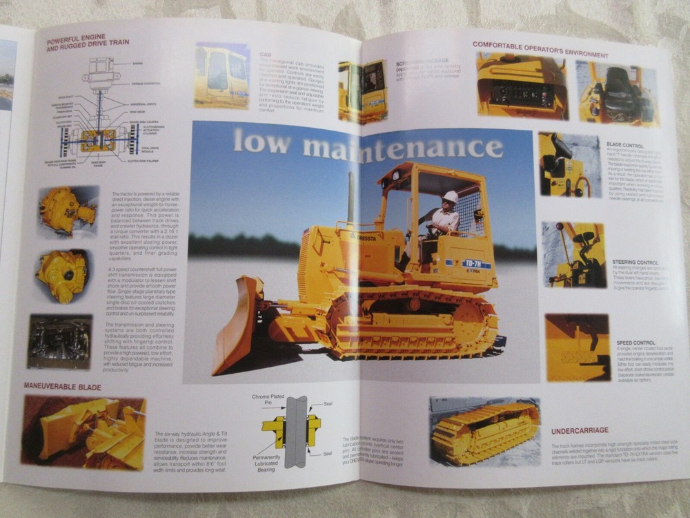 Dressta TD-7H Crawler Dozer Brochure 2001