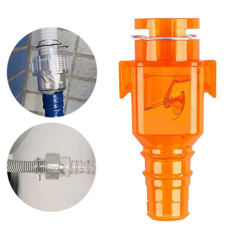 PVC One Way Check Valve for AC Drain Pipe with Easy Installation Design