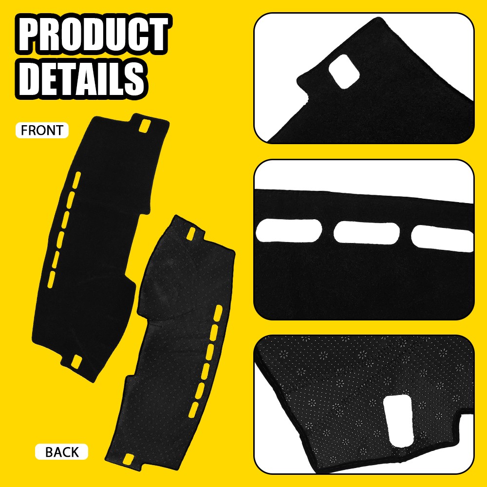 Dashboard Cover Dashmat Dash Mat Cover Dash Pad For Toyota Corolla 2009-2013 EAH