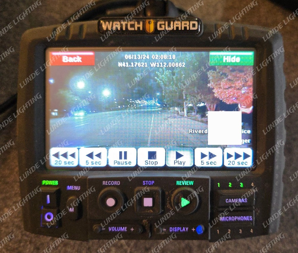 WatchGuard 4RE DVR2 TESTED Display Dash camera rear Camera Wifi gps